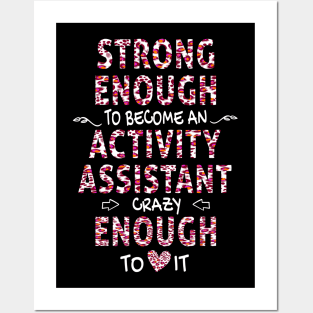 Awesome Activity Assistant - Activity Professional Week Gift Posters and Art